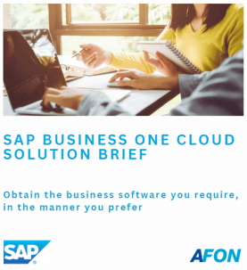 SAP B1 Cloud Solution Brief